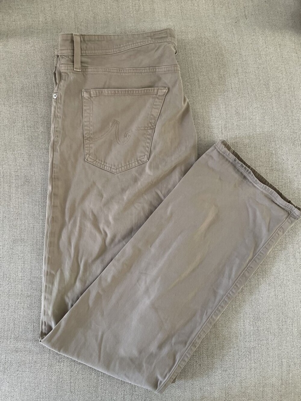AG ADRIANO GOLDSCHMIED Protege Straight Leg Jean Cut 38x34